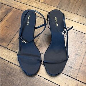 Express Women's Elegant Black Heels
